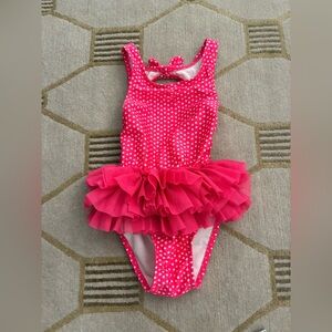 Cat & Jack One Piece Dot Bathing Suit 3T